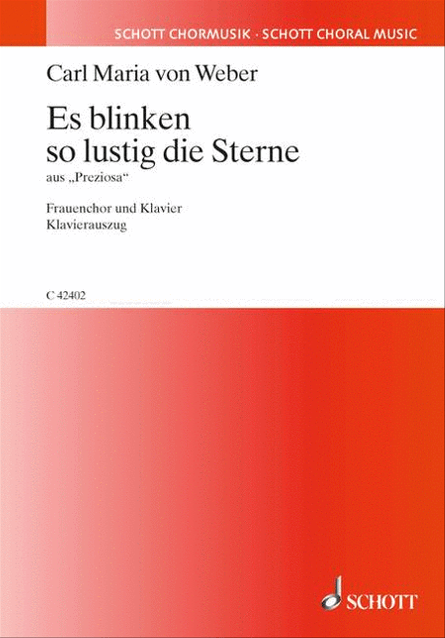 Book cover for Es blinken so lustig die Sterne