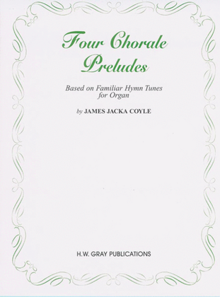 Book cover for Four Chorale Preludes