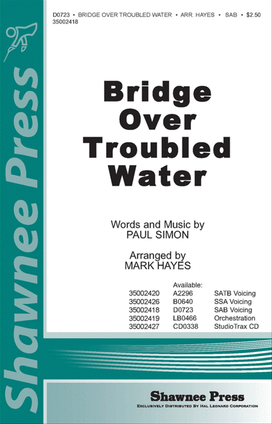 Bridge Over Troubled Water 3-Part scores gallery preview page 1