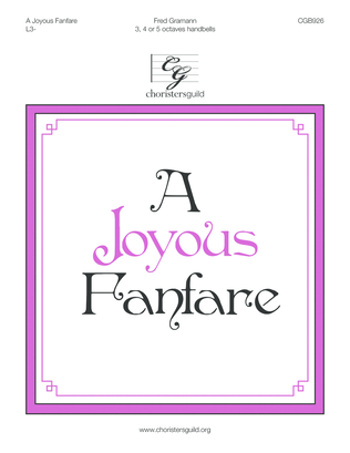 Book cover for A Joyous Fanfare