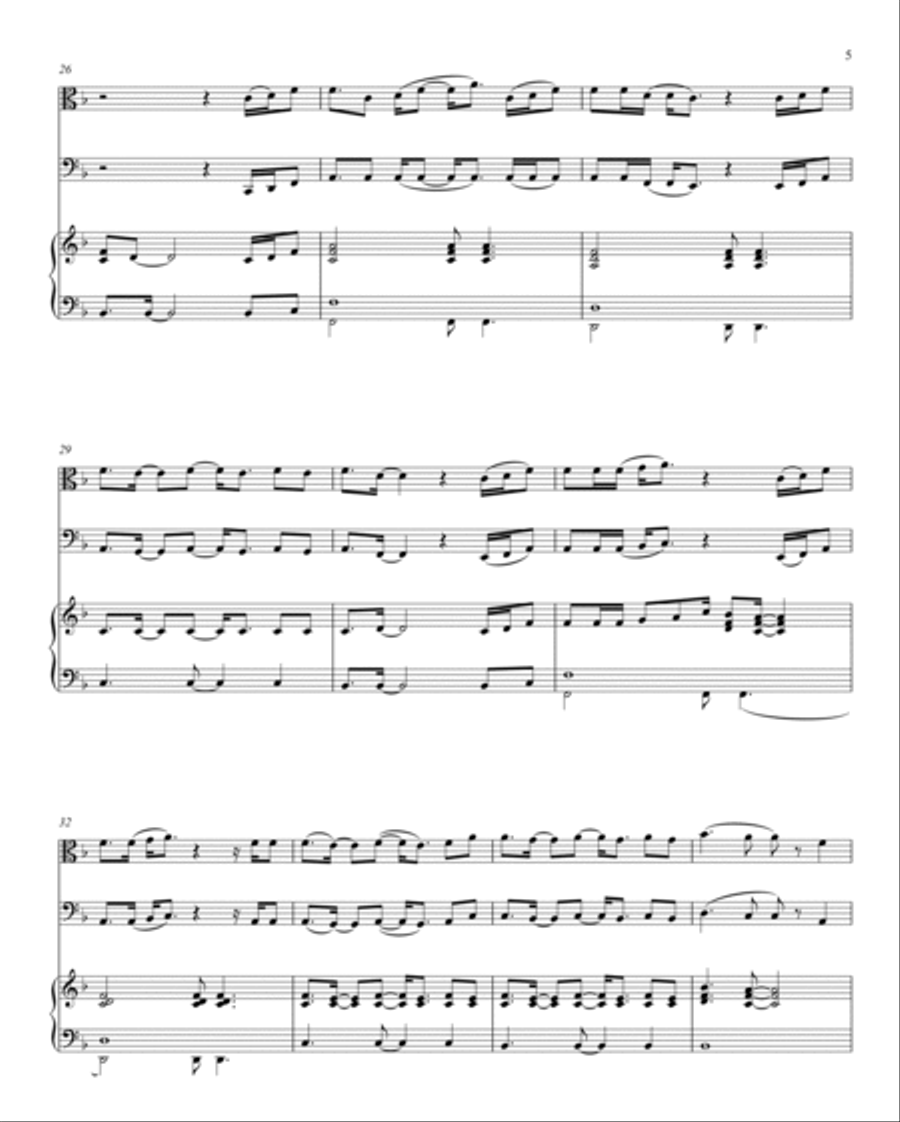 Easy On Me Small Ensemble scores gallery preview page 5