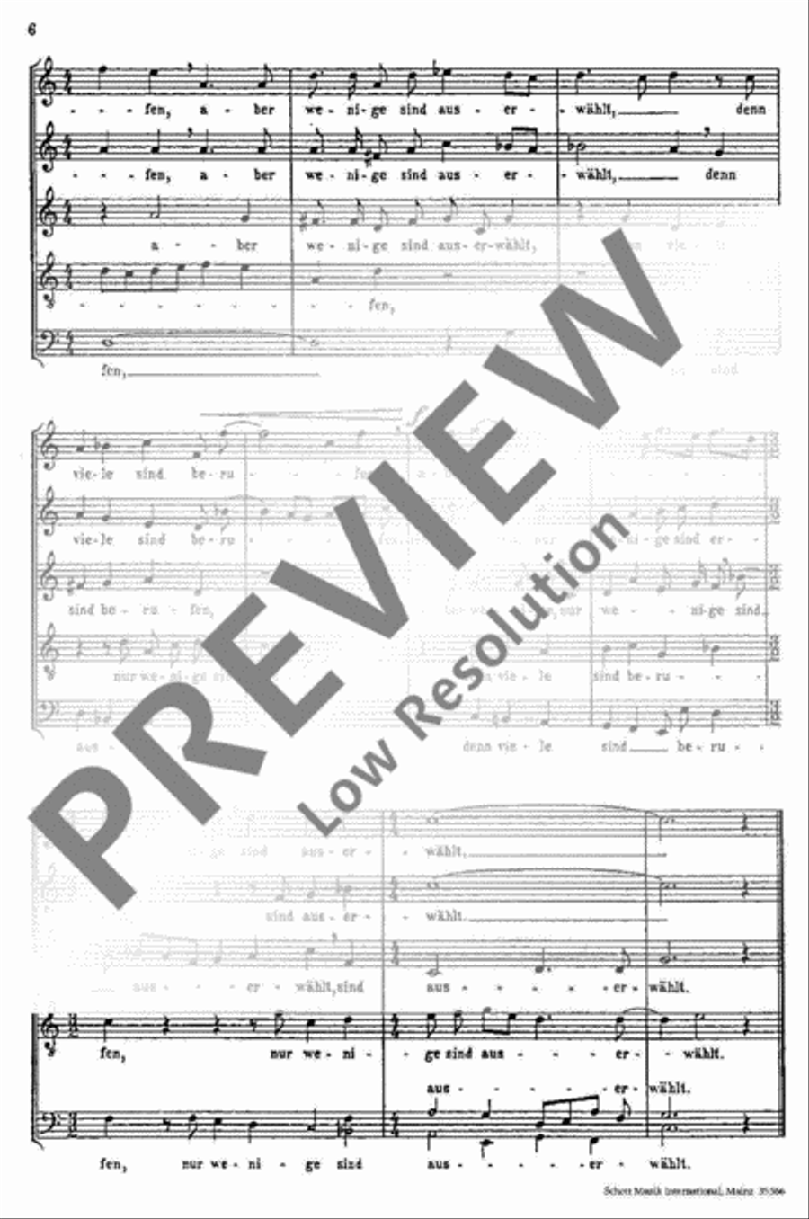 Drei Evangelien-Motetten Mixed Choir scores gallery preview page 7