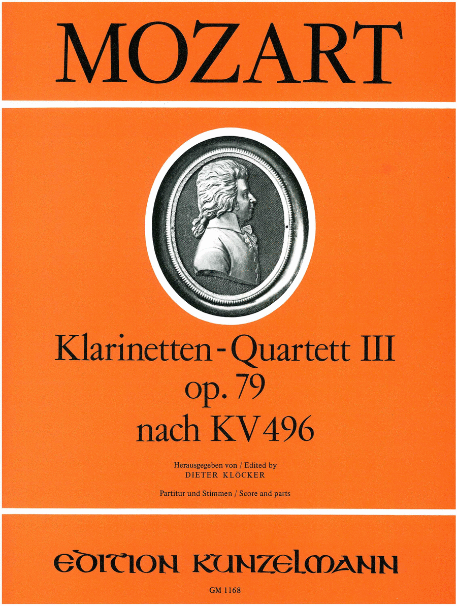Wolfgang Amadeus Mozart: Clarinet Quartet in F Major