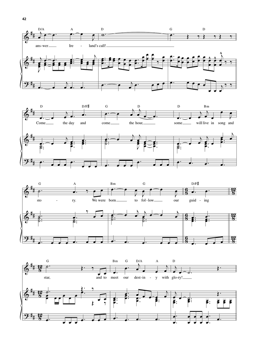 Ireland's Call Voice scores gallery preview page 3