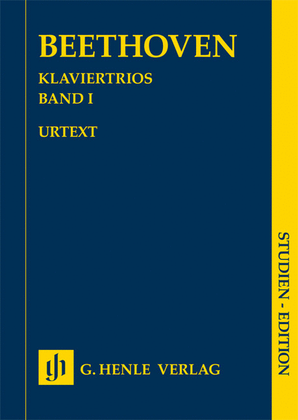 Book cover for Piano Trios – Volume I