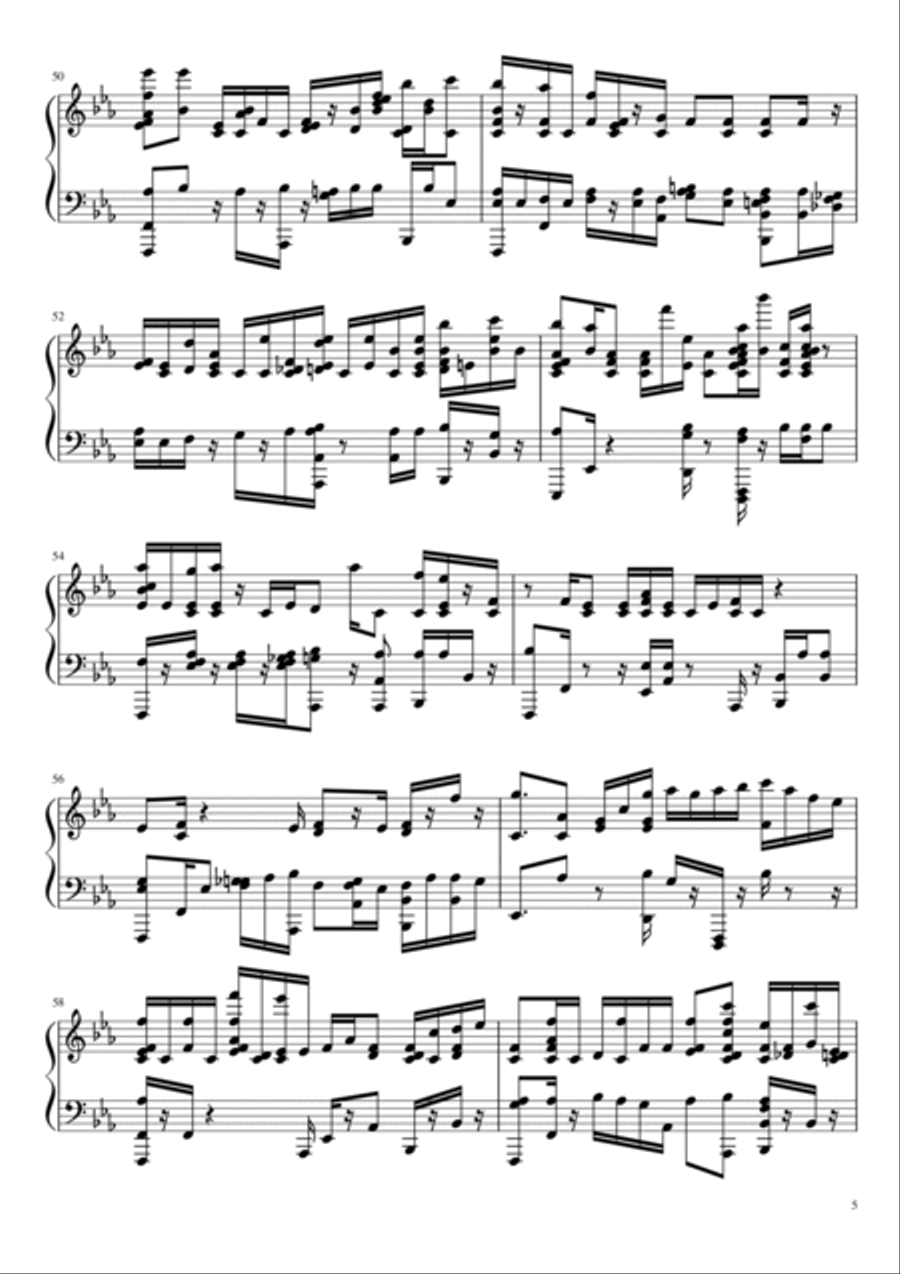 Come Around radiomix Voice scores gallery preview page 5