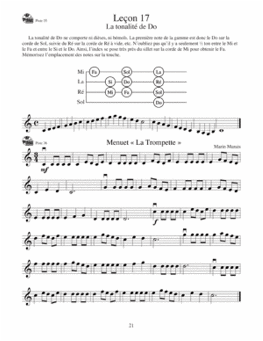 Premieres lecons de violon edition francaise Violin scores gallery preview page 2