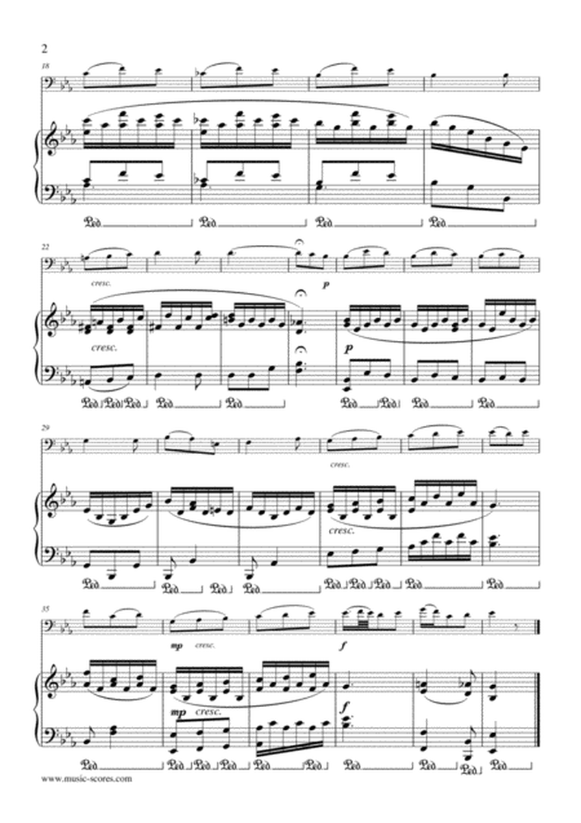 Marble Halls, from "The Bohemian Girl" - Tuba and Piano image number null