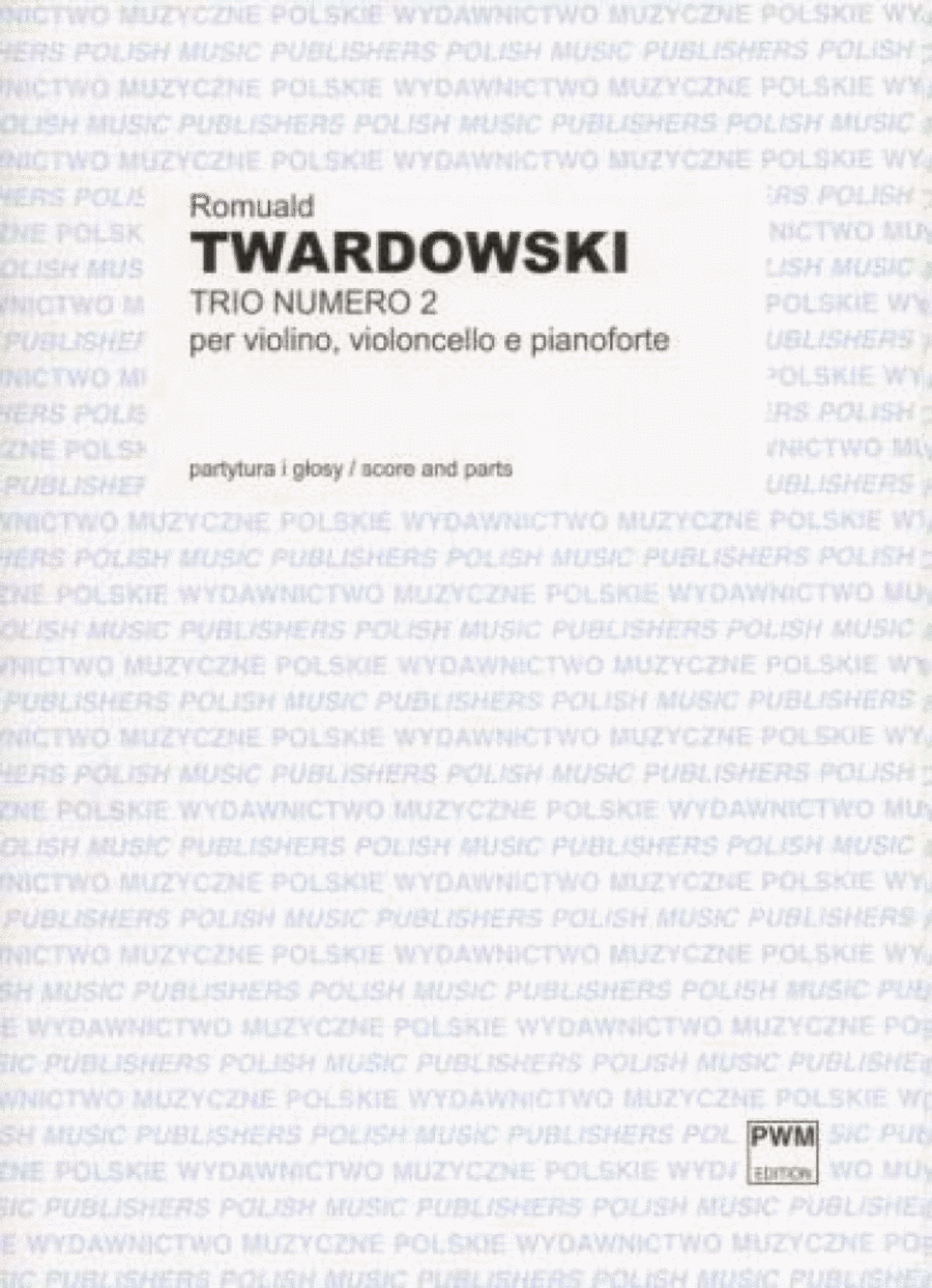 Trio Numero 2 Piano Trio scores gallery preview page 1