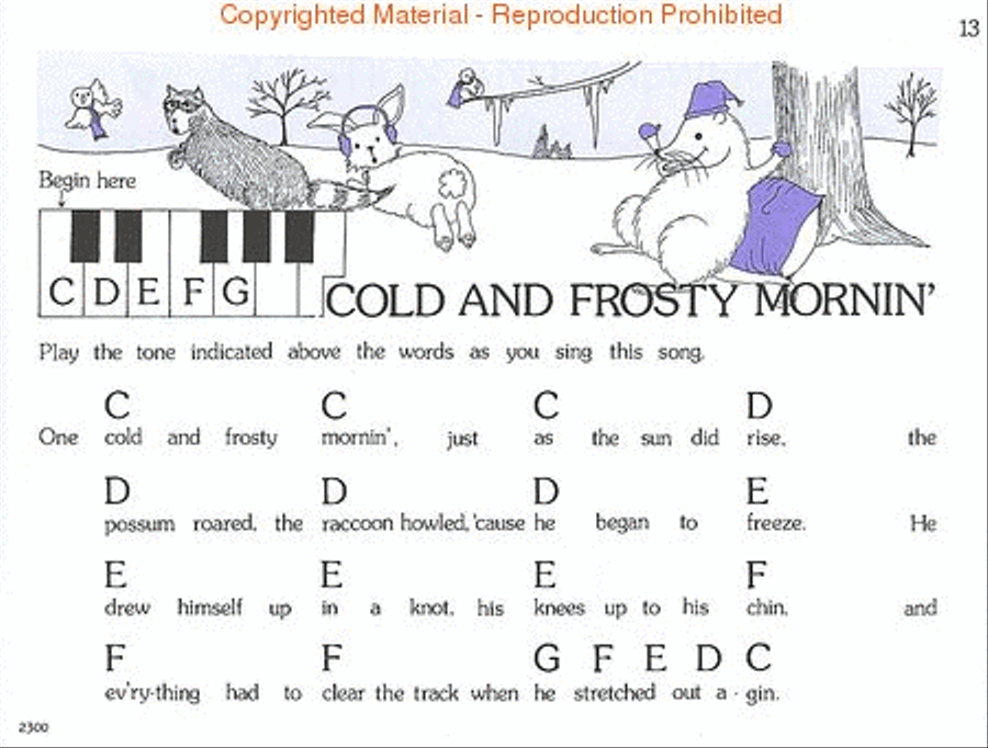 Kinder-Keyboard Kinder-Keyboard Piano Method scores gallery preview page 2