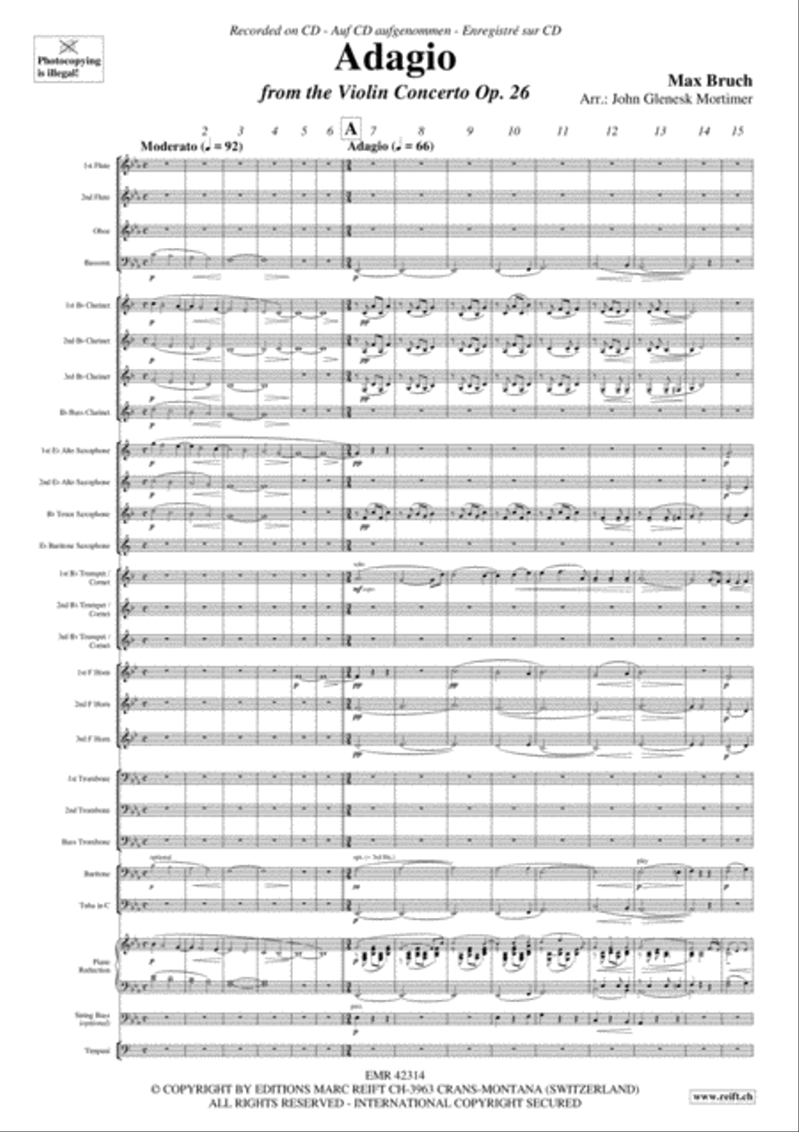 Adagio Concert Band scores gallery preview page 3