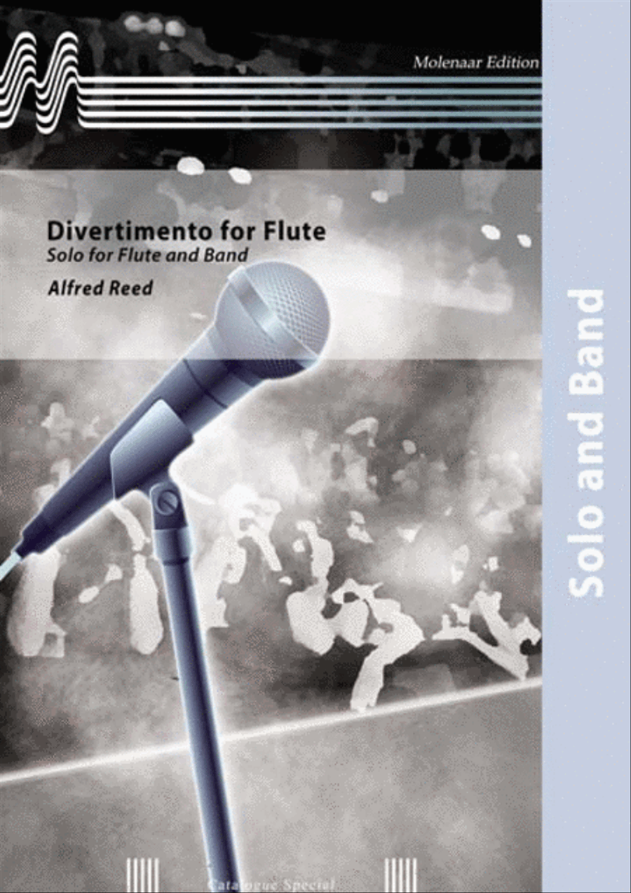 Divertimento for Flute Divertimento for Flute Concert Band scores gallery preview page 1