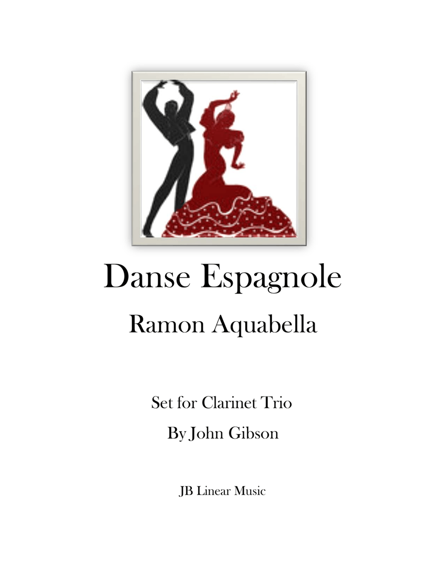 Danse Espagnole for Clarinet Trio Danse Espagnole for Clarinet Trio Clarinet Trio scores gallery preview page 1