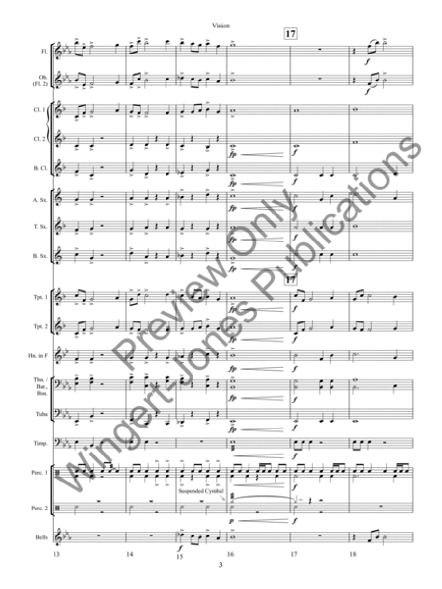 Vision Concert Band scores gallery preview page 7