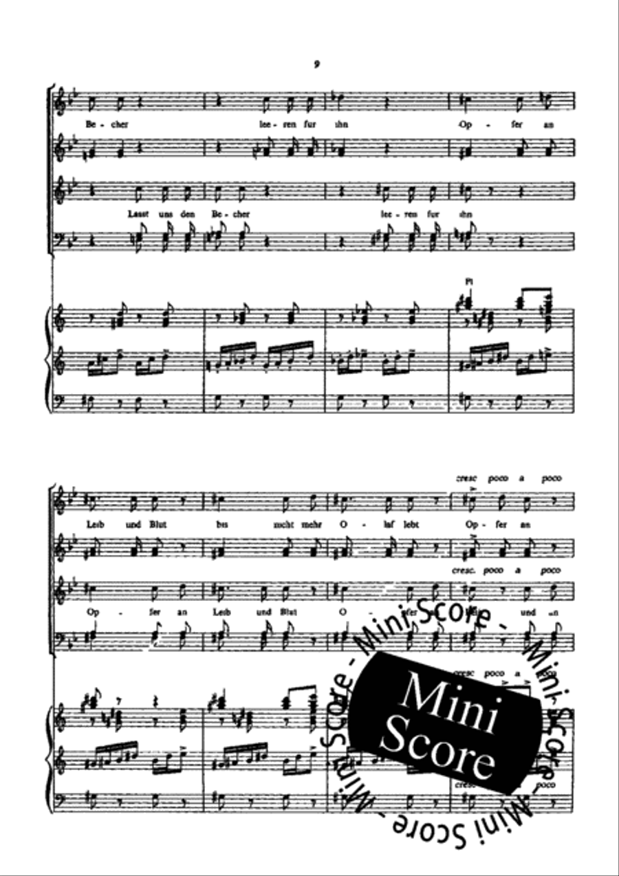 Olav Trygvason Fanfare Band scores gallery preview page 12