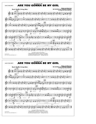 Are You Gonna Be My Girl (arr. Paul Murtha) - 3rd Bb Trumpet