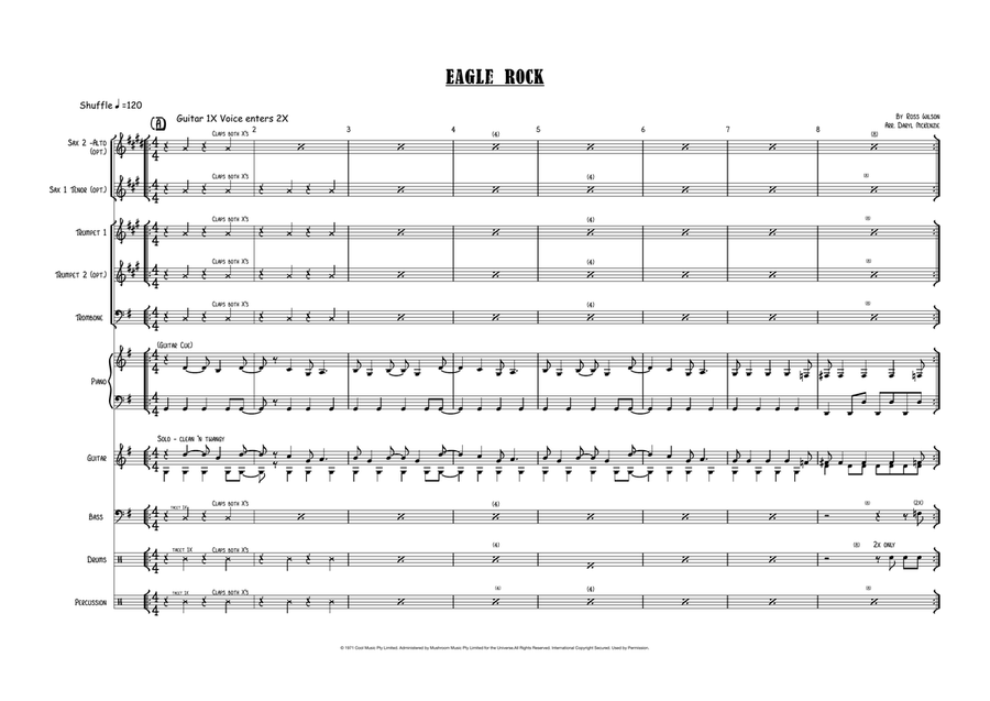 Eagle Rock Large Ensemble scores gallery preview page 1