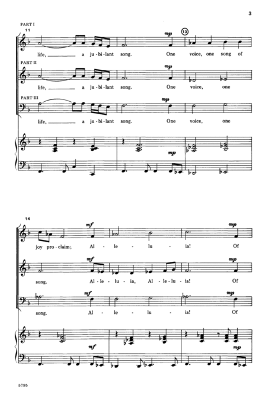 Sing a Jubilant Song