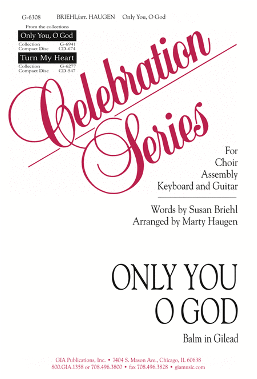 Only You, O God Only You, O God 4-Part scores gallery preview page 1