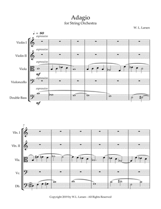 W L Larsen - Adagio for String Orchestra