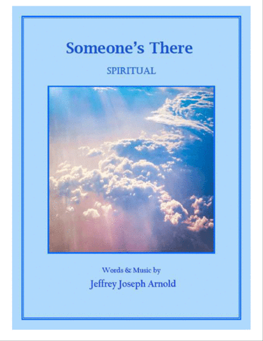 Someone's There (Gospel) Someone's There (Gospel) Voice scores gallery preview page 1