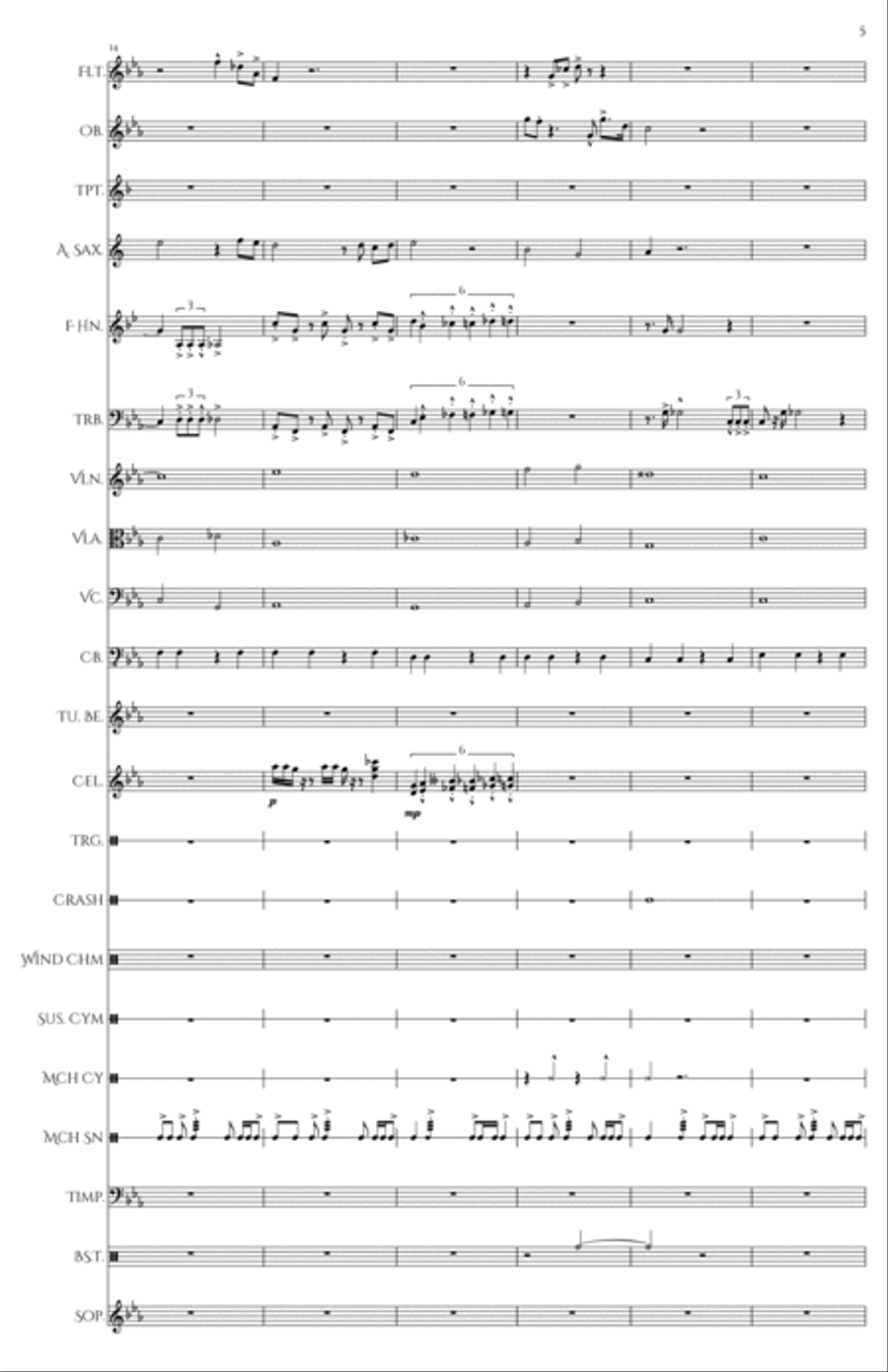 Soreyuke Uchuu Senkan Yamamoto Yooko Suteeji 1 Get Concert Band scores gallery preview page 5