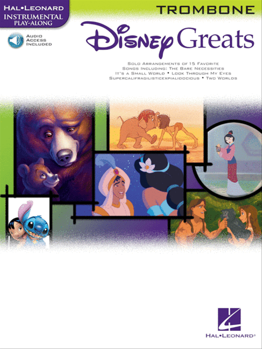 Disney Greats - Trombone (Book/CD Package) image number null