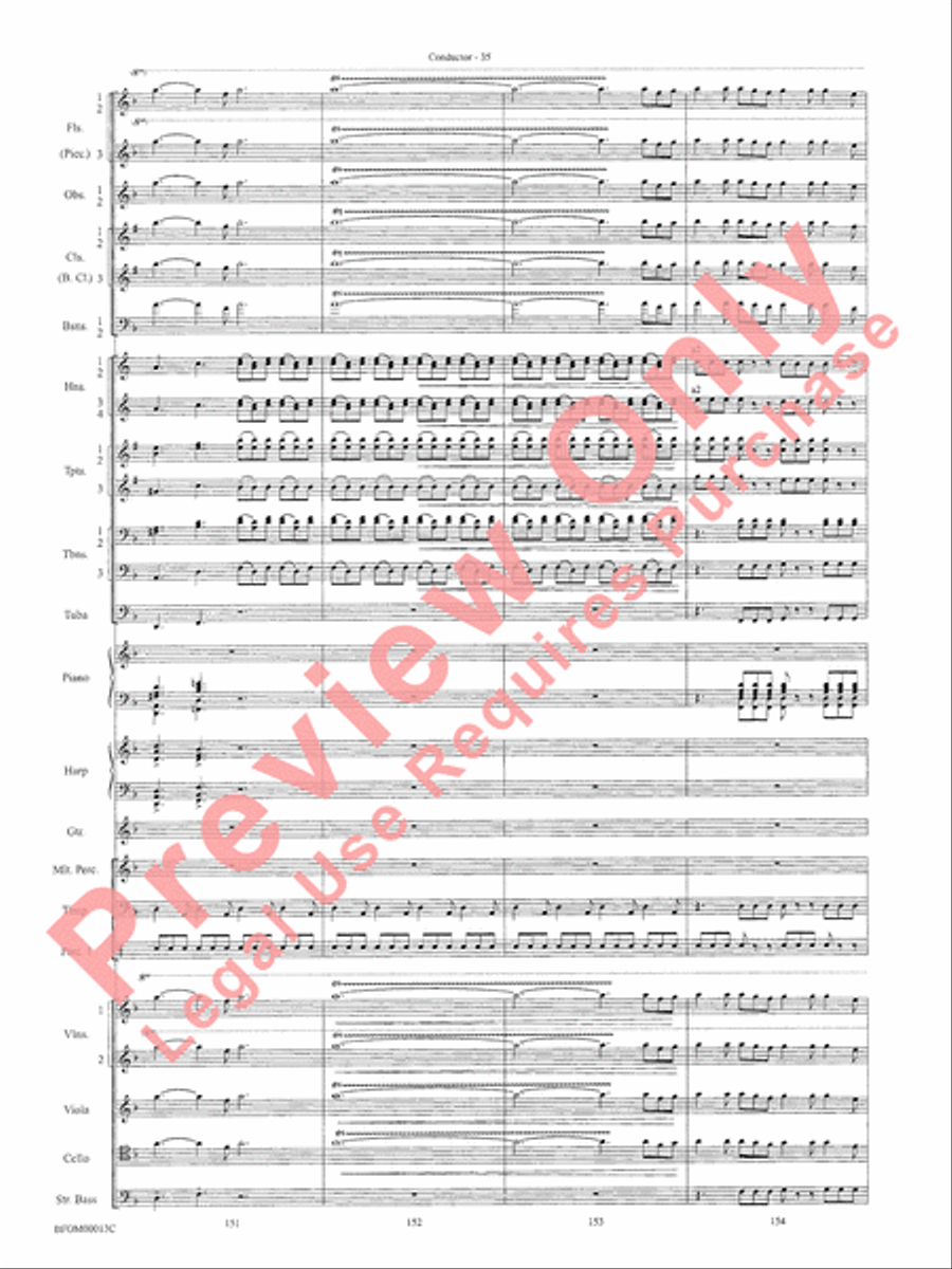 American Salute American Salute Full Orchestra scores gallery preview page 38