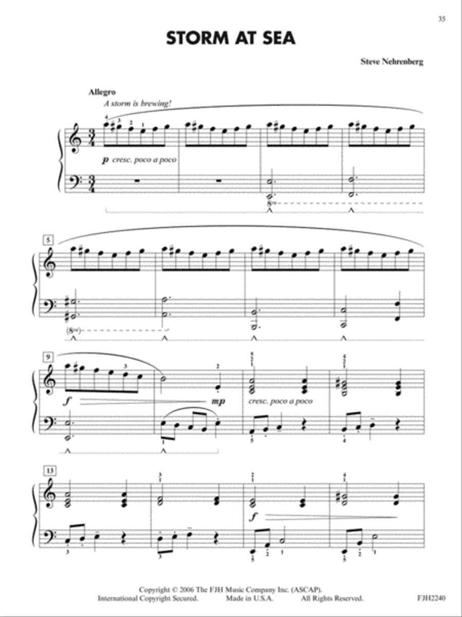 FJH Federation Favorites, Book 4 Piano Solo scores gallery preview page 4