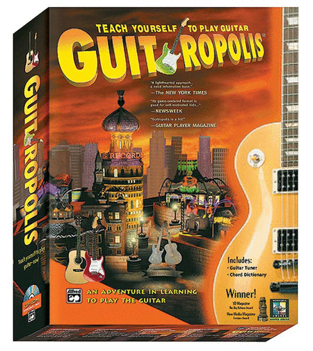 Guitropolis!!An Adventure In Learning To Play The Guitar (Cd-Rom!Windows/Macintosh)
