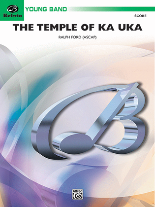 Book cover for The Temple of Ka Uka (score only)