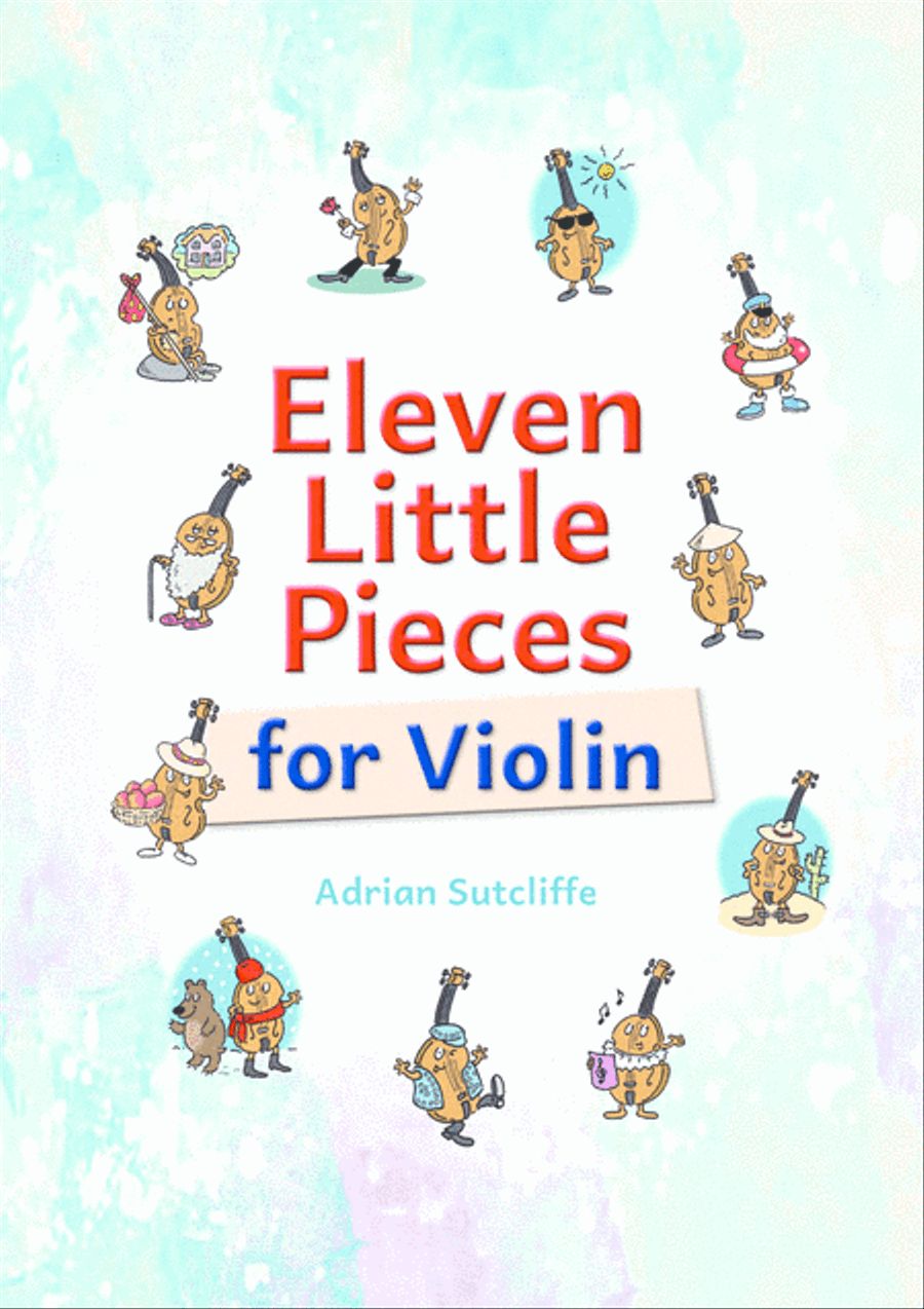 11 Little Pieces for Violin Violin Solo scores gallery preview page 1