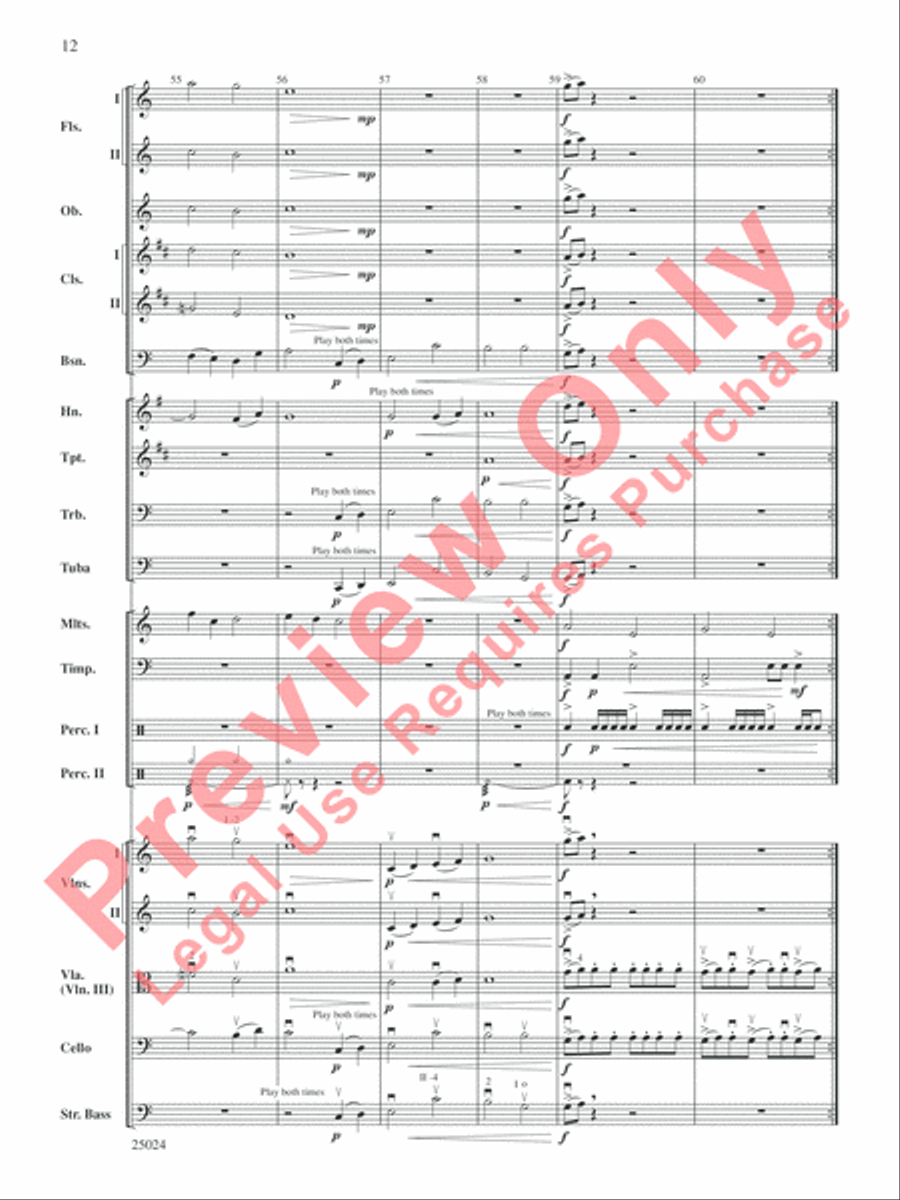 Symphonic Statement Full Orchestra scores gallery preview page 14