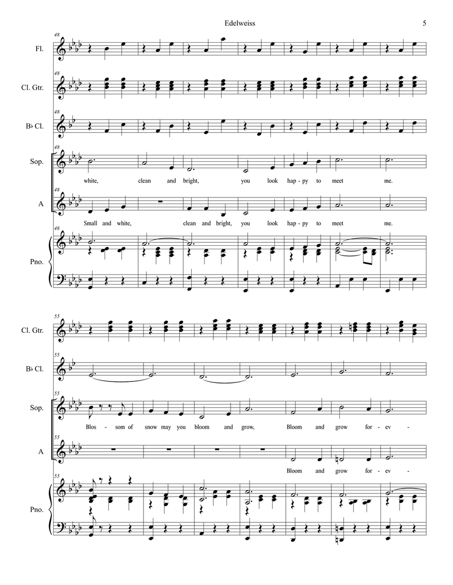 Edelweiss Alto Voice scores gallery preview page 5