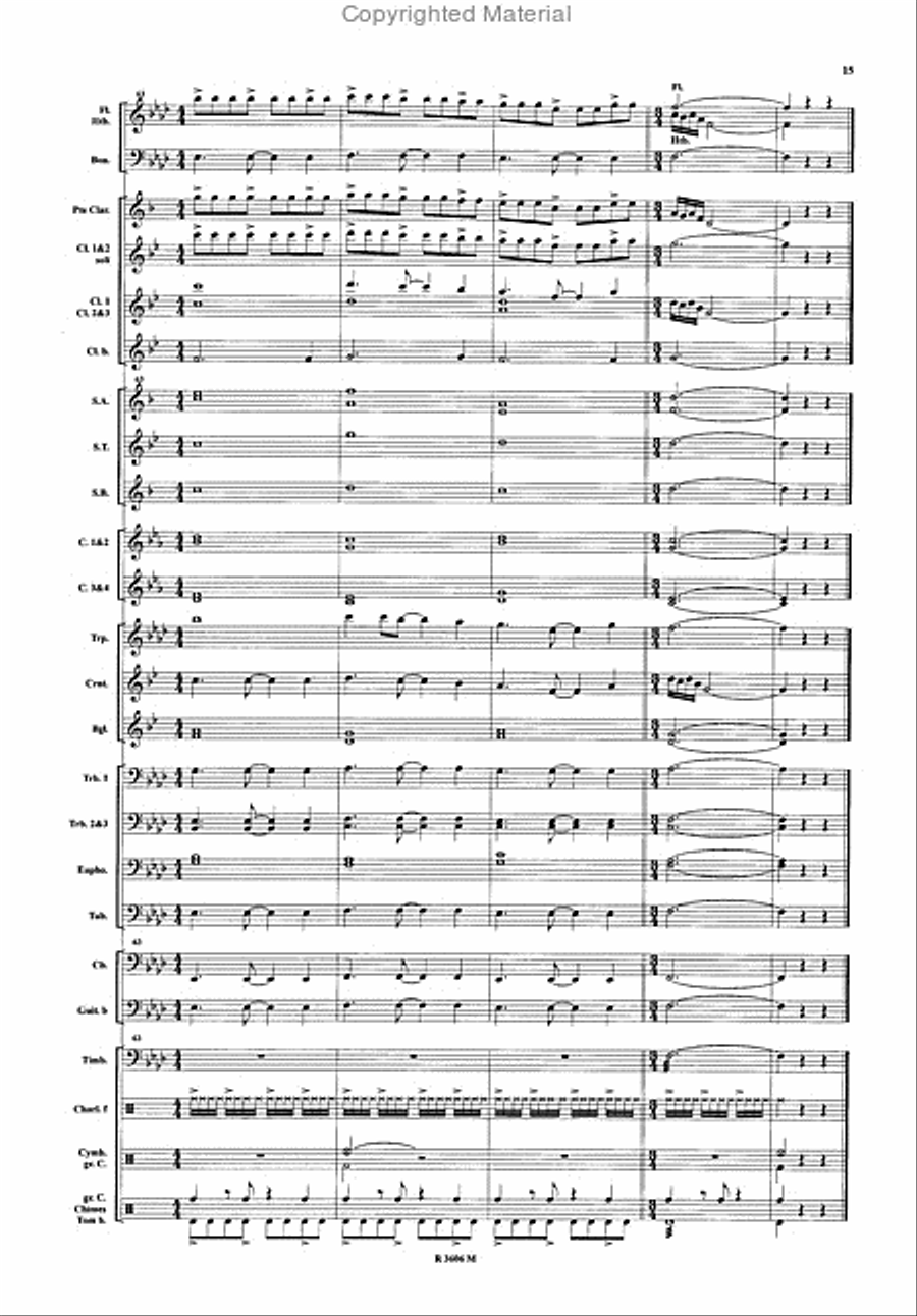 Clefs de Fort Boyard (les) Concert Band scores gallery preview page 3