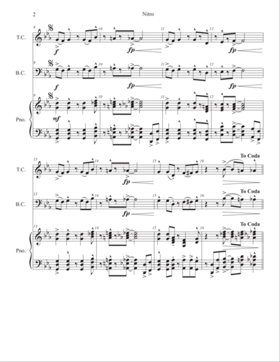 Nitro - Flex Solo for All Instruments Small Ensemble scores gallery preview page 2