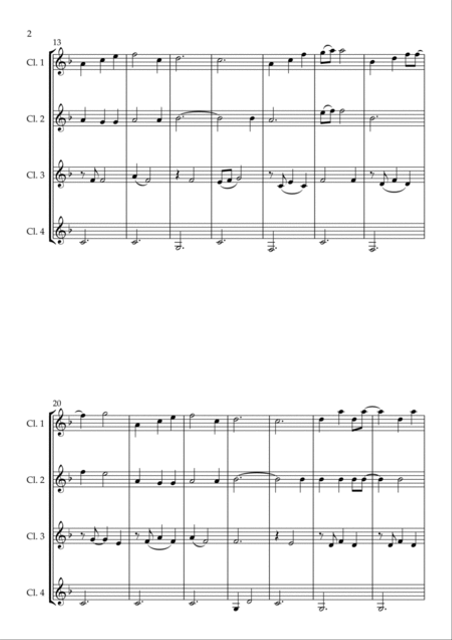 The Rainbow Connection The Rainbow Connection Woodwind Quartet scores gallery preview page 2