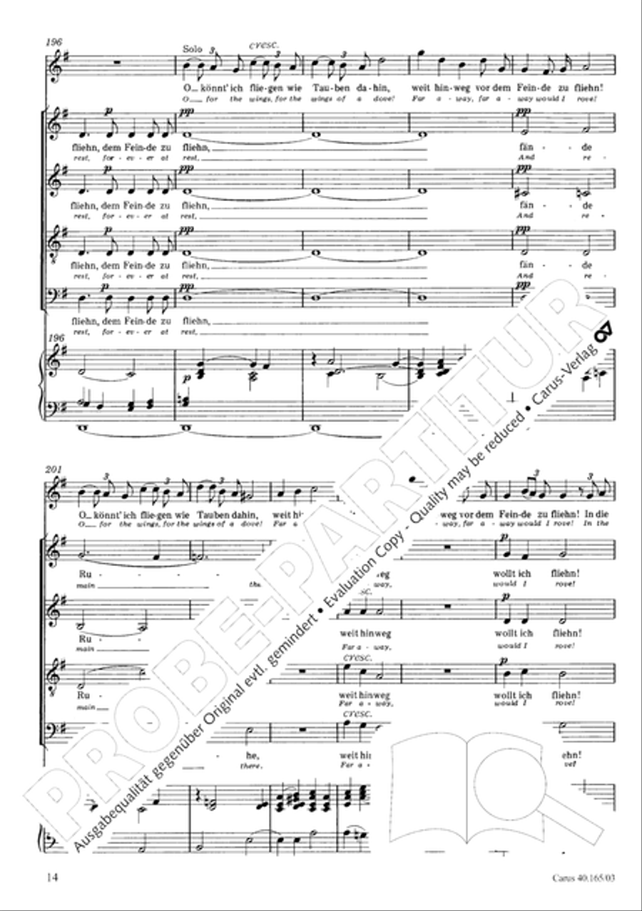 Hor mein Bitten (2 Fassungen) Organ scores gallery preview page 19