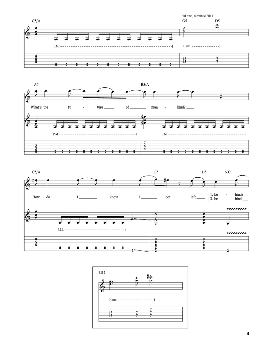 I Don't Know Acoustic Guitar scores gallery preview page 3