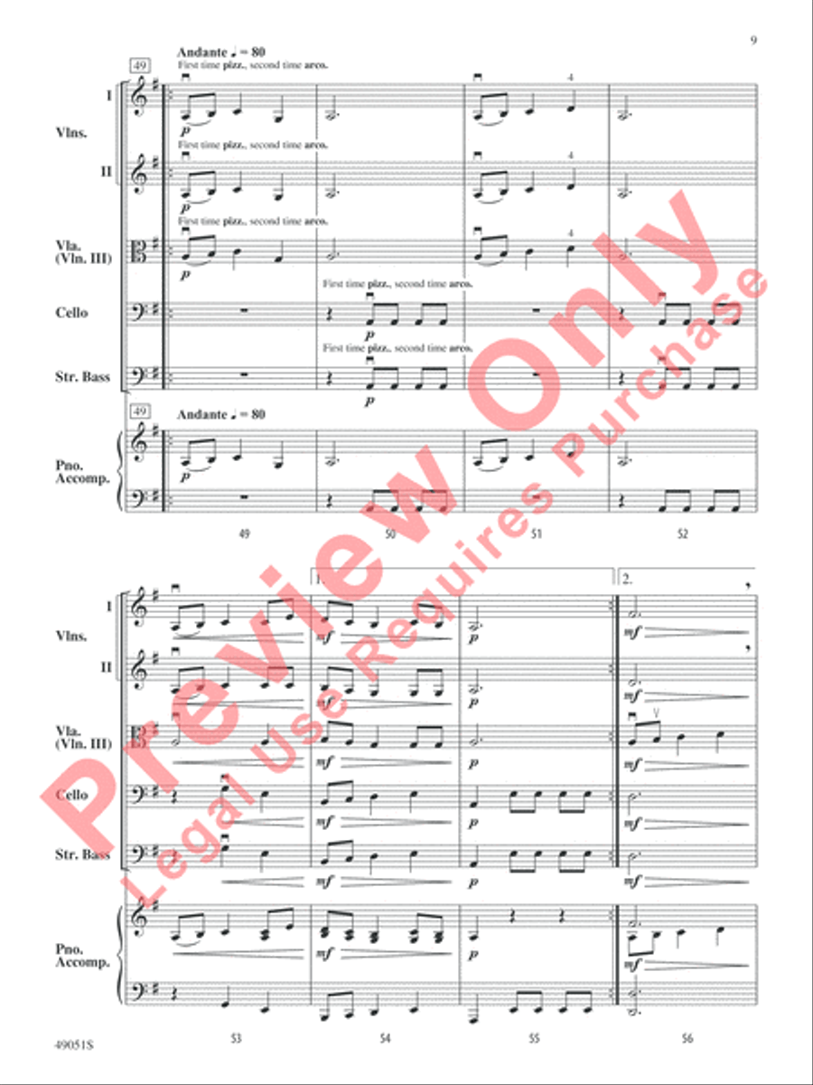 G Force G Force String Orchestra scores gallery preview page 10