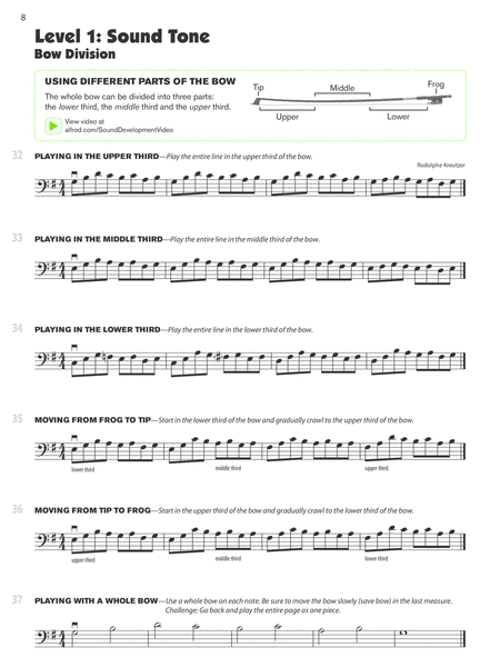 Sound Innovations for String Orchestra -- Sound Development