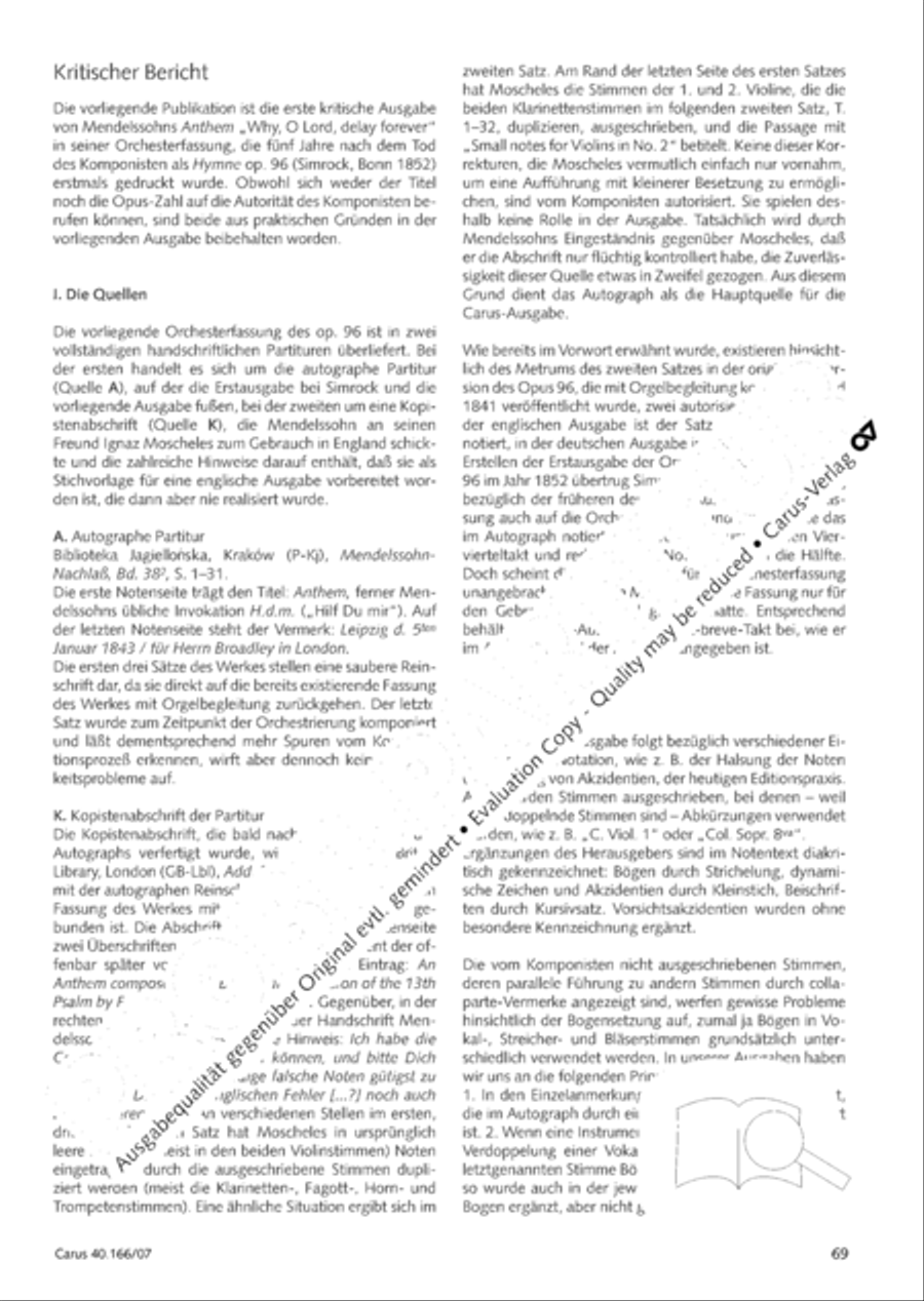 Hymn; Three sacred songs; fugue (Hymne; Drei geistliche Lieder und Fuge) Orchestra scores gallery preview page 70