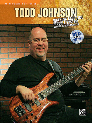 Todd Johnson Walking Bass Line Module System, Volume 1