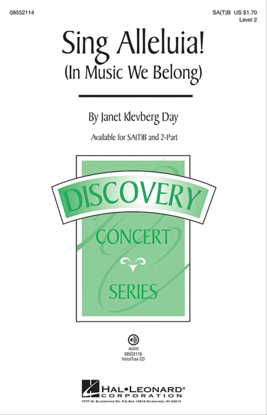 Sing Alleluia! (In Music We Belong) 2-Part scores gallery preview page 1
