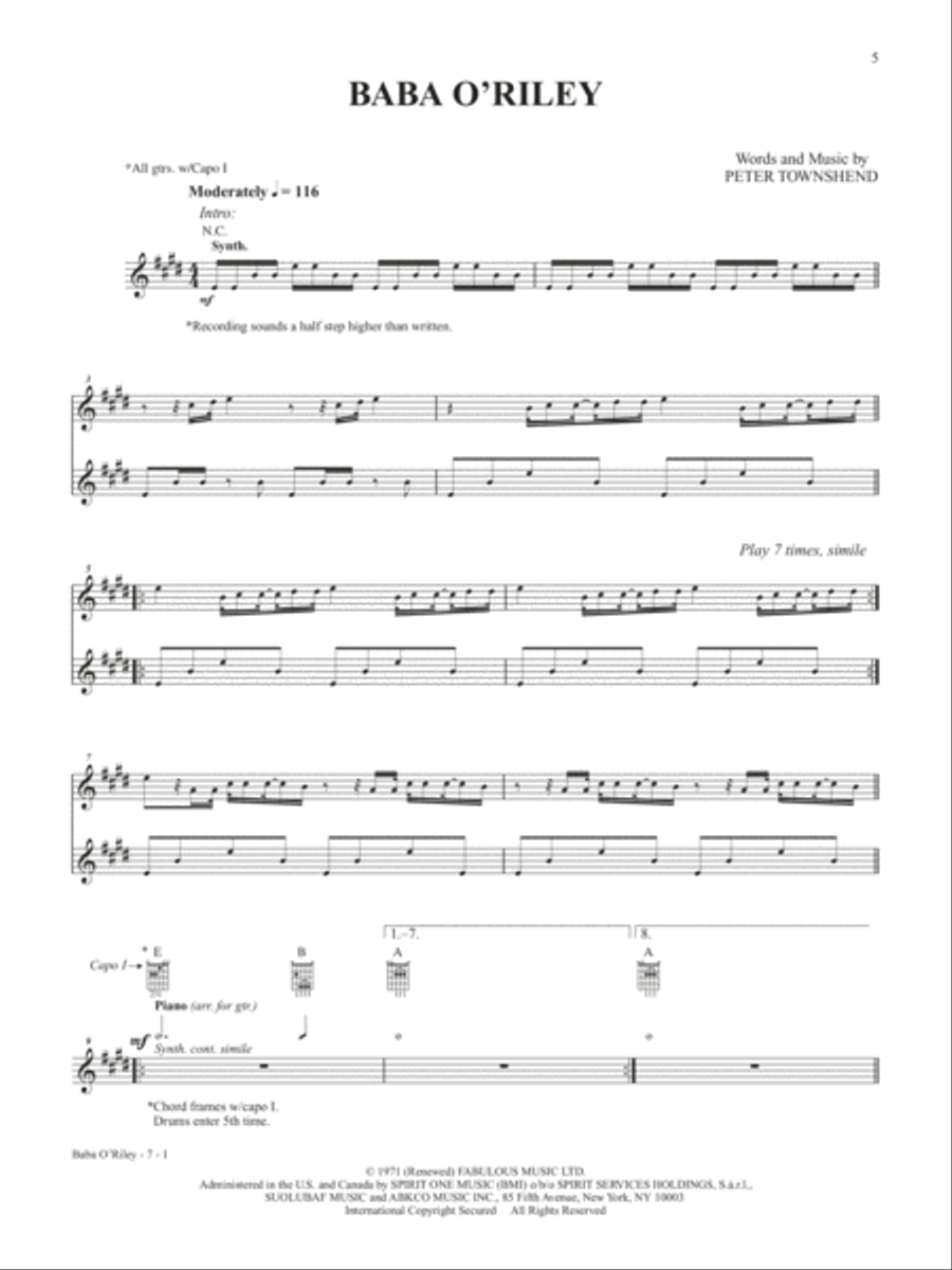 The Guitar Collection -- Inspirational Songs Electric Guitar scores gallery preview page 4
