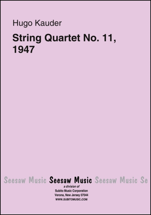 String Quartet No. 11 (1947)