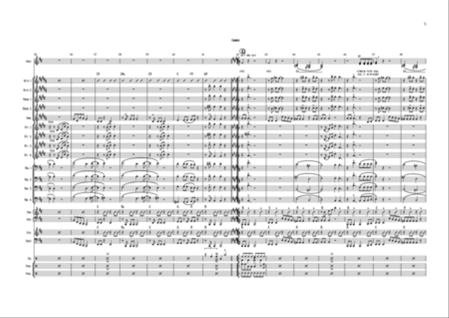 Bedroom Eyes Saxophone scores gallery preview page 5