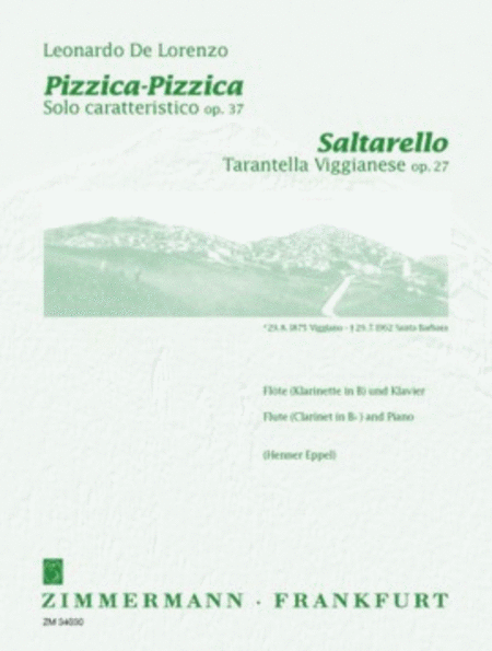 Saltarello/Pizzica-Pizzica Op. 27/op. 37