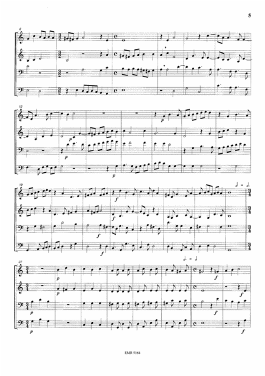 A Byrd Collection Brass Ensemble scores gallery preview page 6