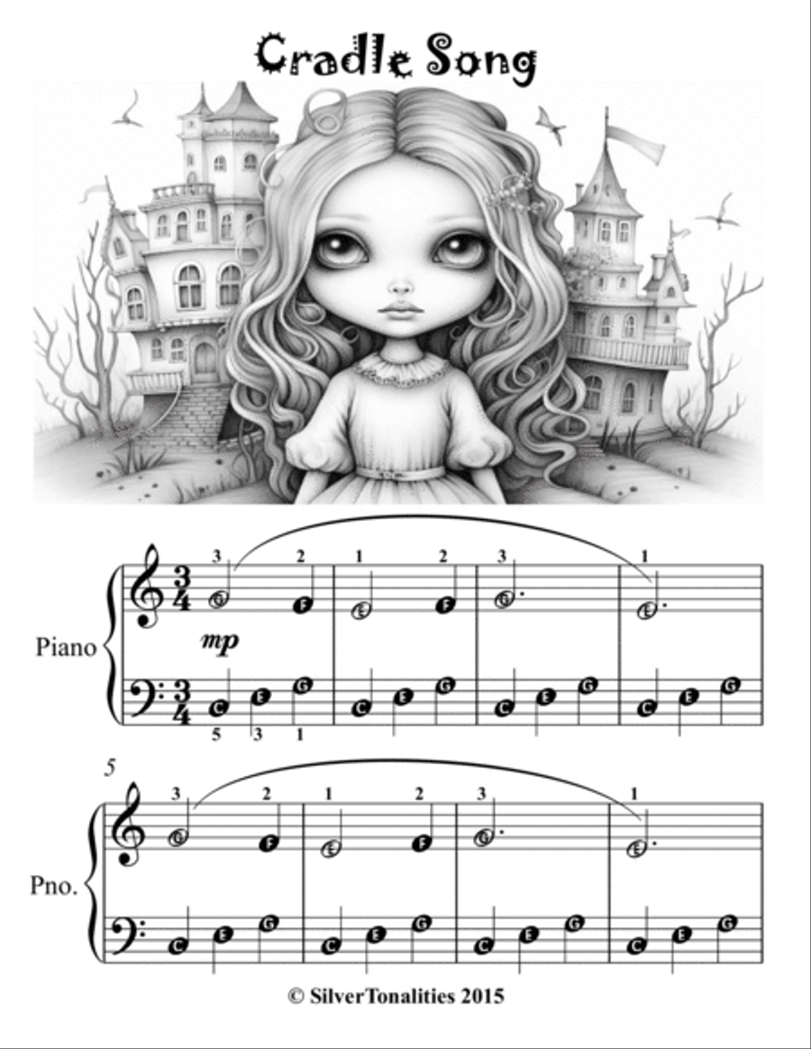 The Doll’s Dream Opus 202 Number 4 for Easy Piano Piano Method scores gallery preview page 3